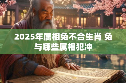 2025年属相兔不合生肖 兔与哪些属相犯冲