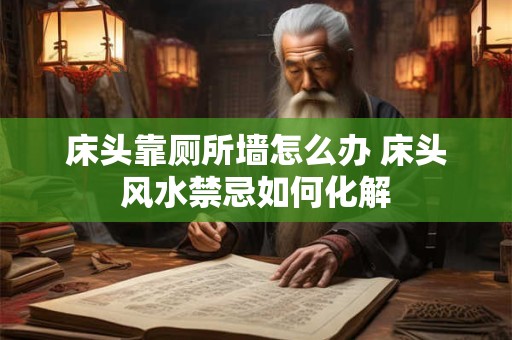 床头靠厕所墙怎么办 床头风水禁忌如何化解