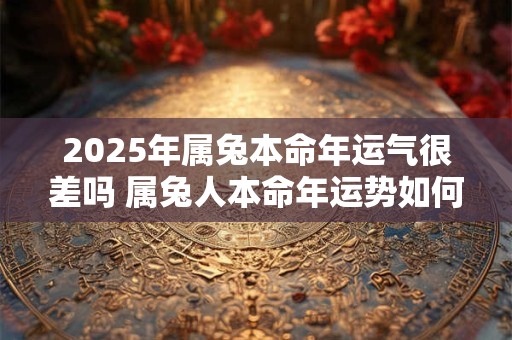 2025年属兔本命年运气很差吗 属兔人本命年运势如何
