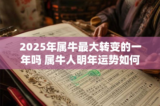 2025年属牛最大转变的一年吗 属牛人明年运势如何