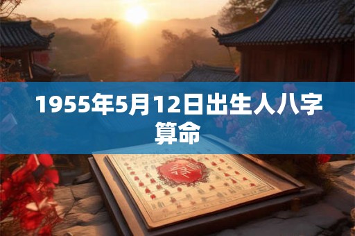 1955年5月12日出生人八字算命