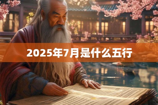 2025年7月是什么五行