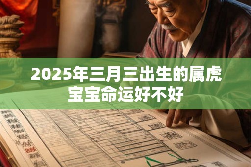 2026年三月三出生的属虎宝宝命运好不好 2026年三月三出生的属虎宝宝命运好不好