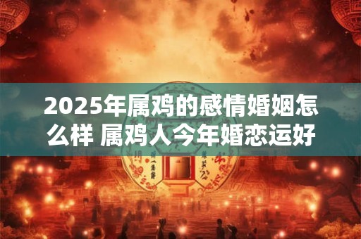 2025年属鸡的感情婚姻怎么样 属鸡人今年婚恋运好吗