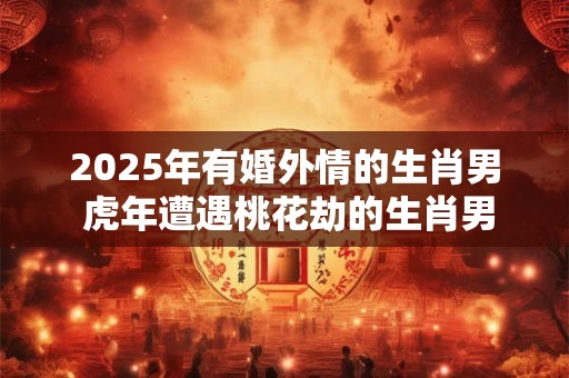 2025年有婚外情的生肖男 虎年遭遇桃花劫的生肖男