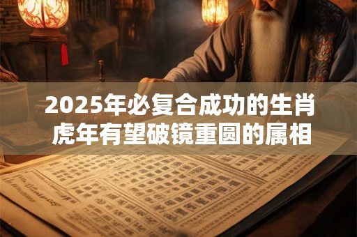 2025年必复合成功的生肖 虎年有望破镜重圆的属相