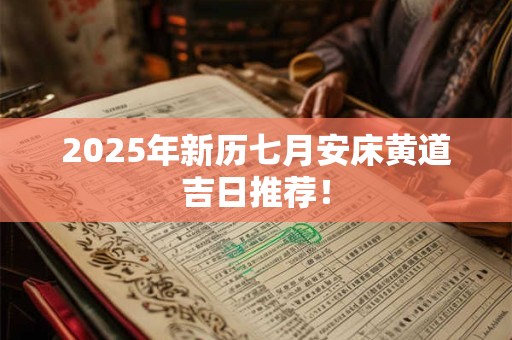 2025年新历七月安床黄道吉日推荐！