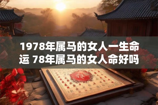 1978年属马的女人一生命运 78年属马的女人命好吗