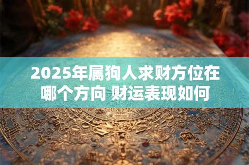 2025年属狗人求财方位在哪个方向 财运表现如何