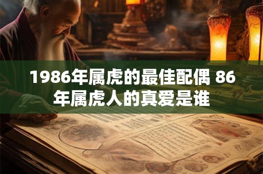 1986年属虎的最佳配偶 86年属虎人的真爱是谁