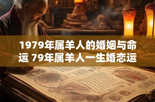 1979年属羊人的婚姻与命运 79年属羊人一生婚恋运