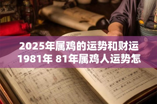 2025年属鸡的运势和财运1981年 81年属鸡人运势怎么样