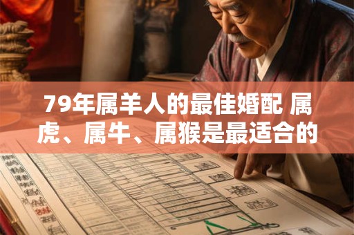 79年属羊人的最佳婚配 属虎、属牛、属猴是最适合的