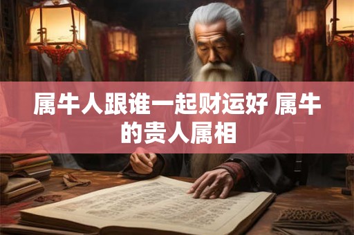 属牛人跟谁一起财运好 属牛的贵人属相