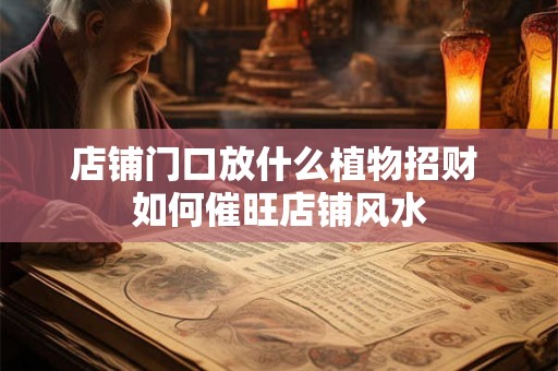店铺门口放什么植物招财 如何催旺店铺风水