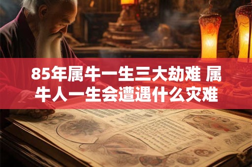 85年属牛一生三大劫难 属牛人一生会遭遇什么灾难