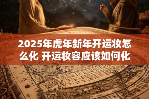 2025年虎年新年开运妆怎么化 开运妆容应该如何化