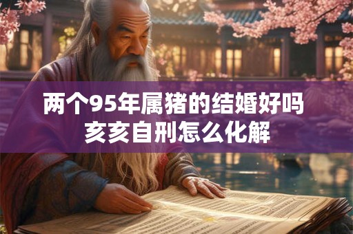 两个95年属猪的结婚好吗 亥亥自刑怎么化解