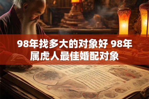 98年找多大的对象好 98年属虎人最佳婚配对象