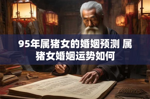 95年属猪女的婚姻预测 属猪女婚姻运势如何