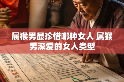 属猴男最珍惜哪种女人 属猴男深爱的女人类型