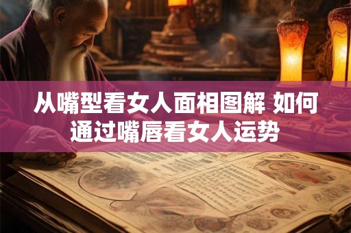 从嘴型看女人面相图解 如何通过嘴唇看女人运势