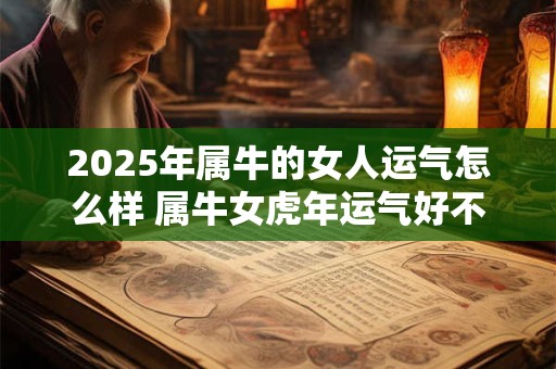 2025年属牛的女人运气怎么样 属牛女虎年运气好不好