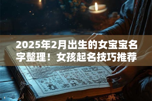 2026年2月出生的女宝宝名字整理!女孩起名技巧推荐 2026年2月出生的女宝宝名字整理!女孩起名技巧推荐