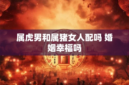 属虎男和属猪女人配吗 婚姻幸福吗