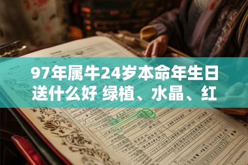 97年属牛24岁本命年生日送什么好 绿植、水晶、红绳