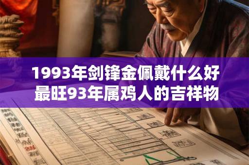 1993年剑锋金佩戴什么好 最旺93年属鸡人的吉祥物