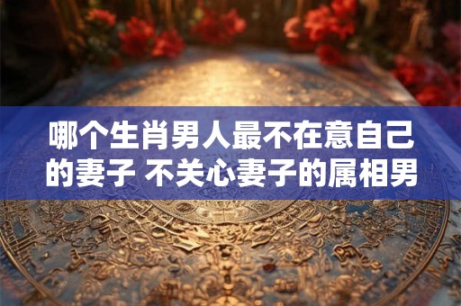 哪个生肖男人最不在意自己的妻子 不关心妻子的属相男