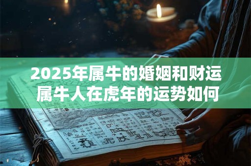 2025年属牛的婚姻和财运 属牛人在虎年的运势如何