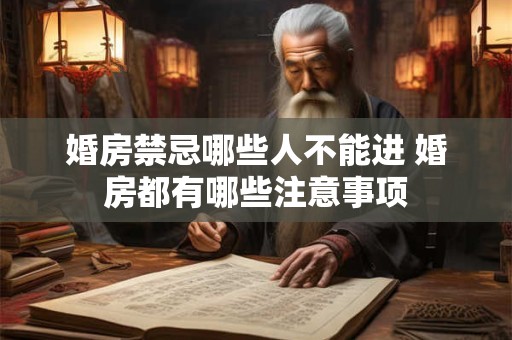 婚房禁忌哪些人不能进 婚房都有哪些注意事项