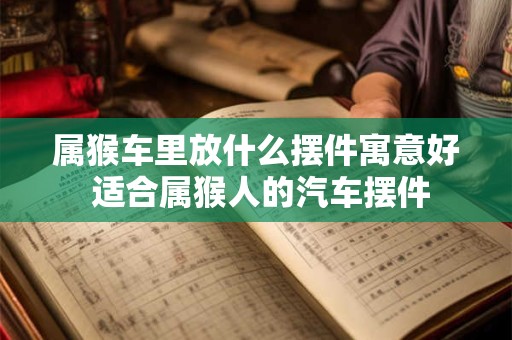 属猴车里放什么摆件寓意好 适合属猴人的汽车摆件