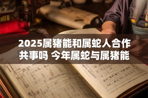 2025属猪能和属蛇人合作共事吗 今年属蛇与属猪能共处吗