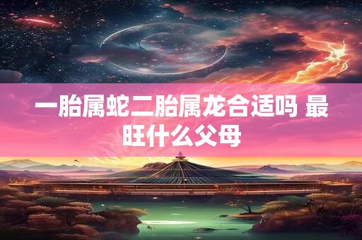 一胎属蛇二胎属龙合适吗 最旺什么父母