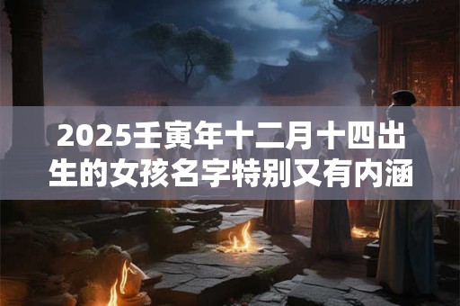 2025壬寅年十二月十四出生的女孩名字特别又有内涵