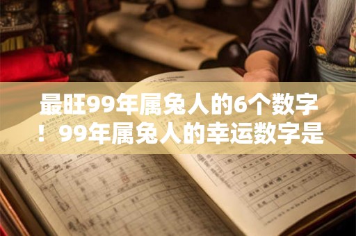 最旺99年属兔人的6个数字！99年属兔人的幸运数字是几