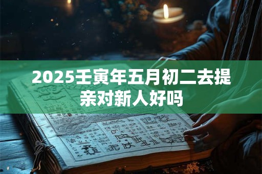 2025壬寅年五月初二去提亲对新人好吗