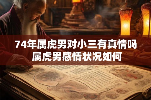 74年属虎男对小三有真情吗 属虎男感情状况如何