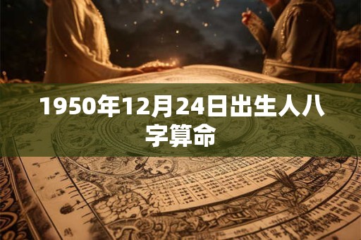 1950年12月24日出生人八字算命