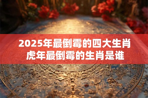 2025年最倒霉的四大生肖 虎年最倒霉的生肖是谁