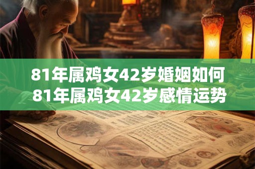 81年属鸡女42岁婚姻如何 81年属鸡女42岁感情运势