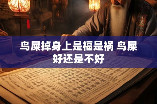 鸟屎掉身上是福是祸 鸟屎好还是不好