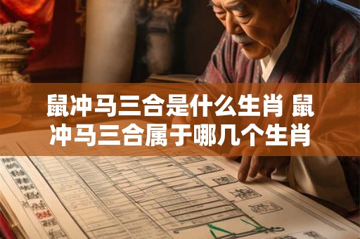 鼠冲马三合是什么生肖 鼠冲马三合属于哪几个生肖
