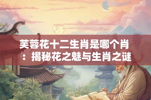 芙蓉花十二生肖是哪个肖 ：揭秘花之魅与生肖之谜