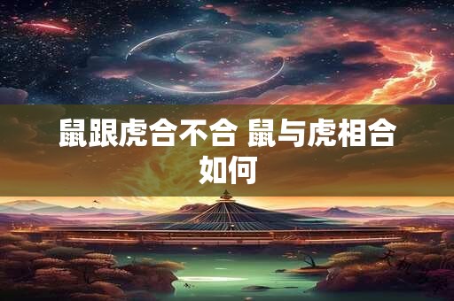 鼠跟虎合不合 鼠与虎相合如何