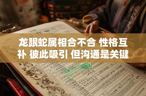 龙跟蛇属相合不合 性格互补 彼此吸引 但沟通是关键