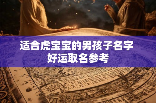 适合虎宝宝的男孩子名字 好运取名参考